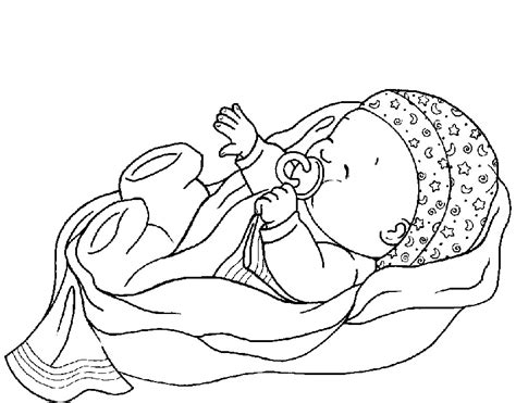 Free Printable Baby Coloring Pages For Kids