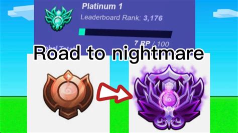 I Got Platinum Rank Lets Go We Cant Be Stoped In Roblox Bedwars S1 Ep