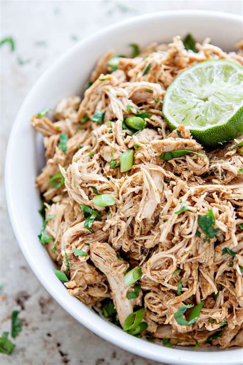 As with most slow cooker chicken recipes, there's usually no need to sear the chicken before you add it to the crock. Crock Pot Mexican Chicken picture | Chicken crockpot ...