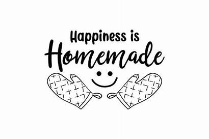 Happiness Homemade Svg Craft Cut Crafts Quotes