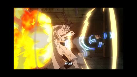 Shinra And Arthur Fight Dr Giovanni Full Epic Fight Youtube
