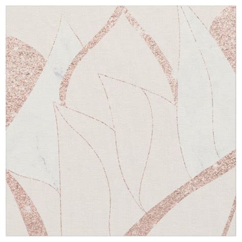 pink blush white ombre gradient rose gold marble fabric zazzle