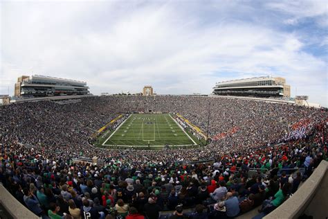 Последние твиты от notre dame football (@ndfootball). Notre Dame president: Unlikely stadium will be full in 2020