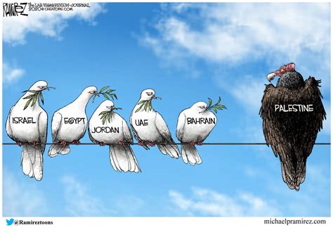 Cartoon Peace In The Middle East Michael Ramirez Opinion