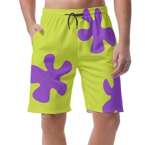 Co Brand Spongebob Patrick Star Creative Graphic Shorts Mens Womens