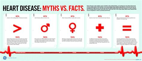 heart disease myths and facts chart graph infographics graphs net my xxx hot girl