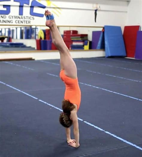 Great For Handstands Gymnastics Gymnastics Moves Workout Routine