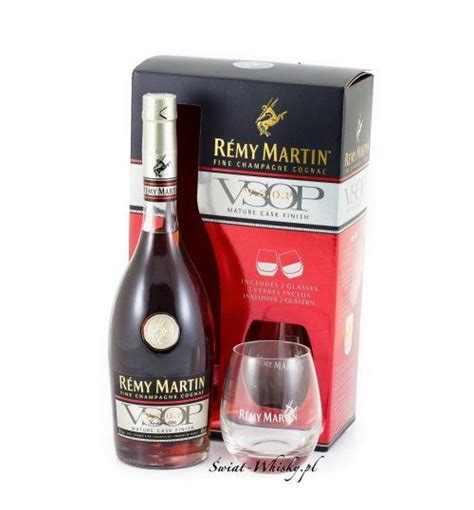 Remy Martin Vsop Mature Cask Finish 40 07 L 2 Szklanki Świat Whisky