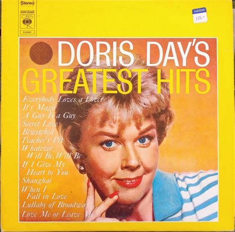 Doris Day Doris Days Greatest Hits Lp ⚡vinil Vg⚡