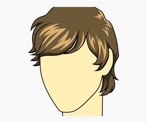 How To Draw Male Hairstyle Cartoon Free Transparent Png Clipart The