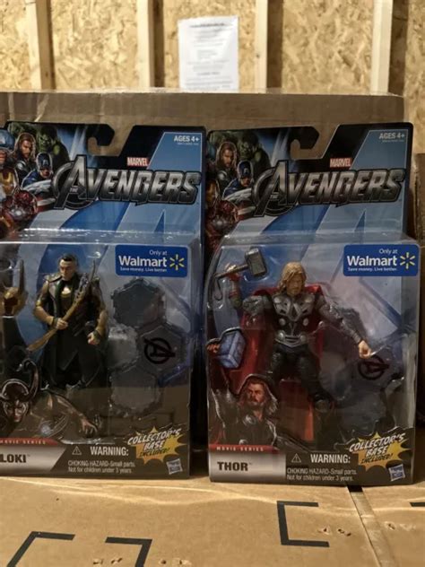 Hasbro Avengers Marvel Legends Movie Series Thor And Loki Walmart