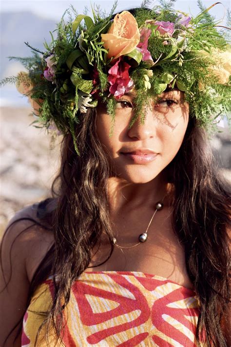 Tahitian Girl Hawaiian Girls Polynesian Girls Hawaiian Dancers