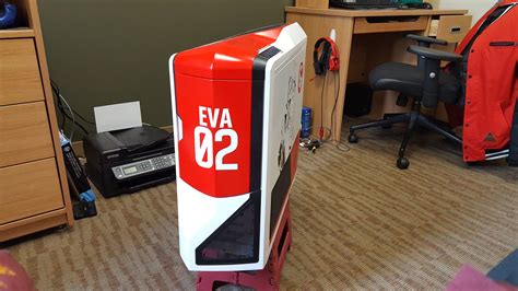 Evangelion This Custom Eva 02 Pc Case By Konkaze898 Is