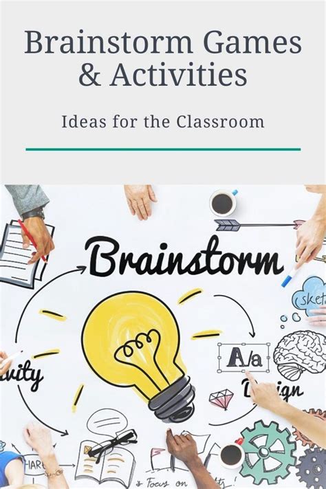 Brainstorming Games Activities Worksheets And Lesson Plans Creative