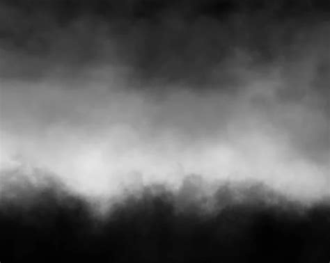 White And Gray Fog And Smoke And Mist Effect On Black Background And