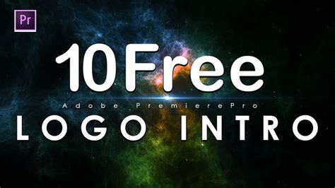 10 Free Amazing Intro Logo Animation Templates For Premiere Pro 2