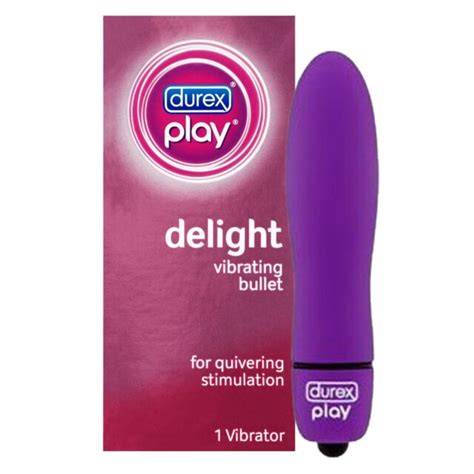 Durex Play Delight Vibrating Bullet For Quivering Stimulation Purple