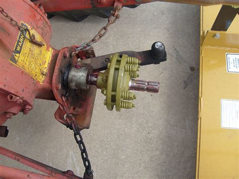 Closeup Of Pto Shaft With Slip Clutch This Tractor Doesn Flickr