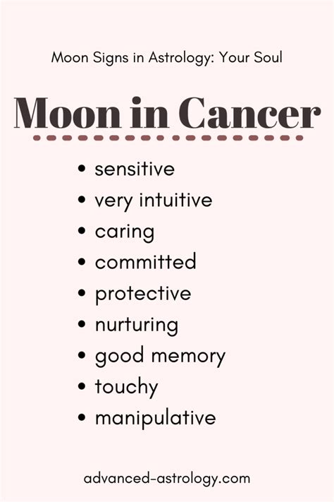 Cancerians love their home and family more than anything else. Moon in Cancer Traits, Strengths, Weaknesses, Love Style ...