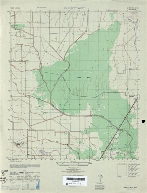 Texas Topographic Maps Perry Castañeda Map Collection Ut Library