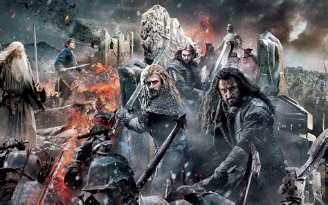Hobbit Battle Five Armies Lotr Lord Rings Fantasy Adventure