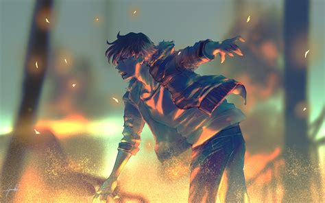 Looking for the best wallpapers? 3840x2400 Boy Anime Artwork 4k HD 4k Wallpapers, Images ...