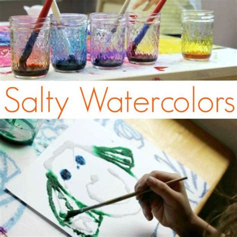 How To Make Raised Salt Painting Salt Painting Art Activities For