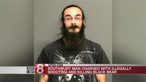Pd Southbury Man Arrested After Illegally Shooting Killing Bear Youtube
