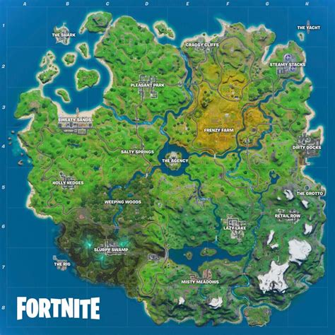 Fortnite Chapter 2 Season 2 Map Changes All 5 New Locations To Loot