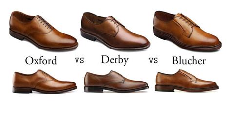 Derby Shoe Vs Oxford Vs Blucher Guide To Mens Shoes When And Where To