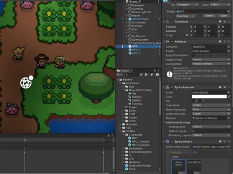 Easier Way To Animate Sprites Use Sprite Library And Sprite Resolver