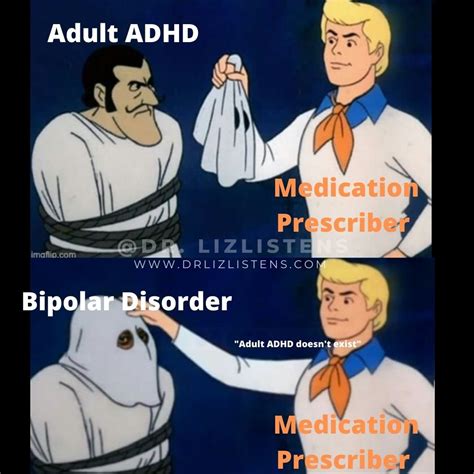Unmasking With Scooby Doo Adhd Memes Dr Liz Listens
