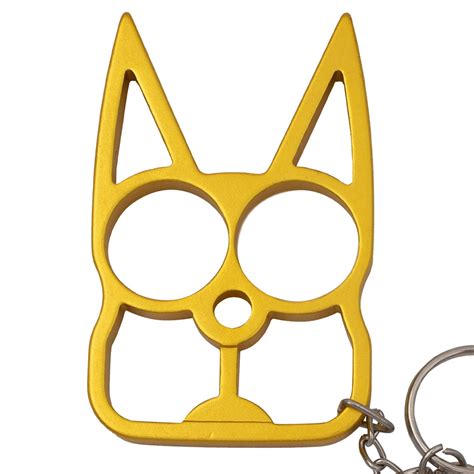 Cat Self Defense Keychain Knuckle Weapon The Home Security Superstore