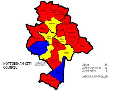 Nottingham City Council Election 2003