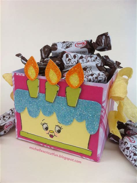 Michelles Cricut Fun Birthday Box