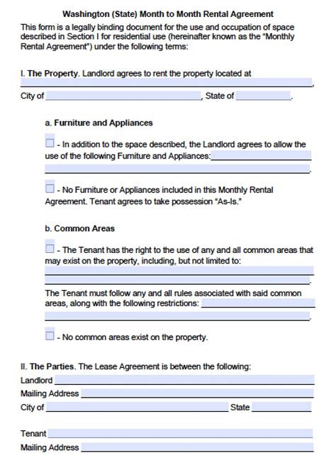 Lease agreements are required for renting out any kind of residential houses and in this respect the agreement samples are needed. Download Washington (state) Rental Lease Agreement Forms ...