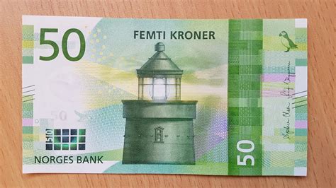 Nok is japan's first oil seal manufacturer. New 50 Norwegian Krone (NOK) Banknote 2018 - YouTube