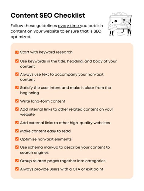 What Is Seo Content Best Practices And Checklist