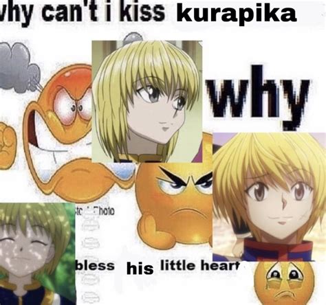Pin By 𓆩♡𓆪𝑐𝑦𝑏𝑒𝑟𓆩♡𓆪 On Kurapika Anime Funny Pinterest Memes Fb Memes