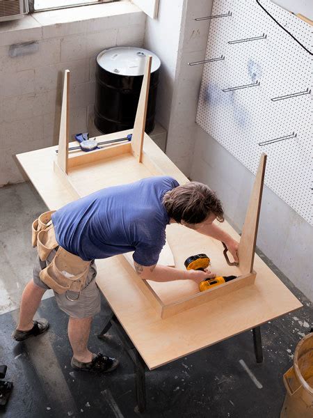 Plywood table plans pdf.5mb requires adobe. How to Build a Table from a Single Sheet of Plywood | Man ...