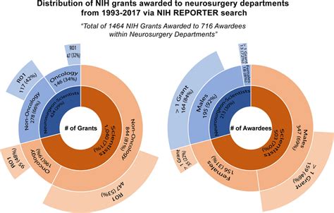 Sunburst Diagram Showing The Nih Grant Sorting Process Nih Reporter