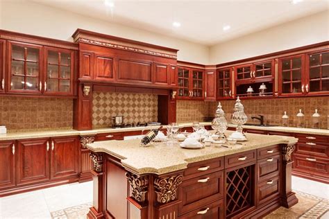 Visitors to your home will know that your kitchen means business with such. 25 Cherry Wood Kitchens (Cabinet Designs & Ideas ...