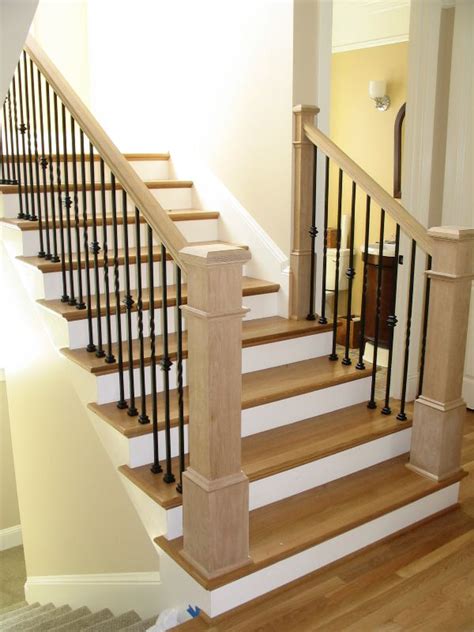 Western lakes golf course, pewaukee Plain white oak box newels #4091 (With images) | Newel ...