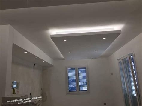 Incasso id 18 36 58 led. EDILE CARTONGESSO MILANO Controsoffitti | Soggiorno ...