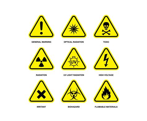 Ultraviolet Hazard Symbol