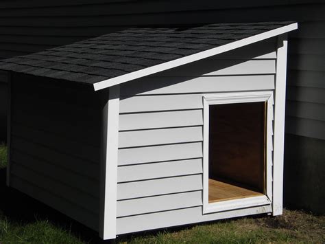 Dog House Plans Slant Roof