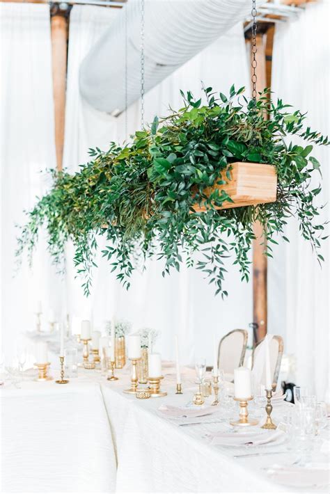 20 Hanging Centerpieces To Spice Up Your Ceiling Weddingwire