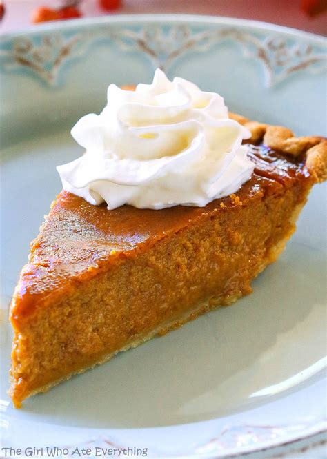 Pumpkin Eggnog Pie The Girl Who Ate Everything