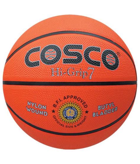 Cosco Hi Grip Basketball Ball Size 7 Buy Online At Best Price On