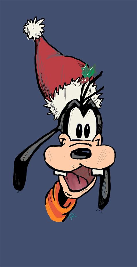 Disney Goofy Christmas Clipart